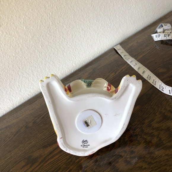 Bella Casa Cat Piggy Bank "Charlie" Tabby Cat Fish - Picture 7 of 8